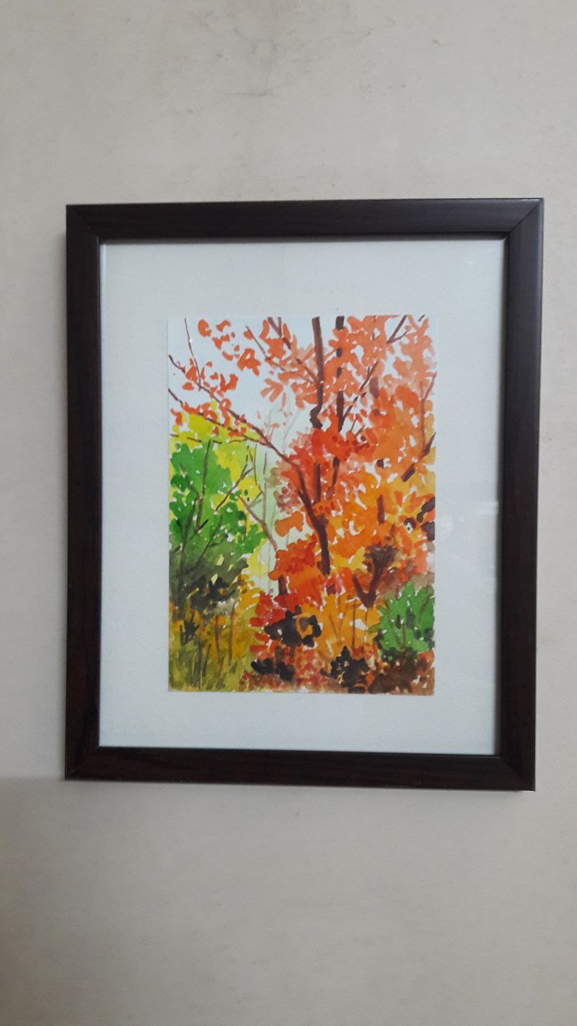 My project in Pictorial Sketchbook with Gouache course 6