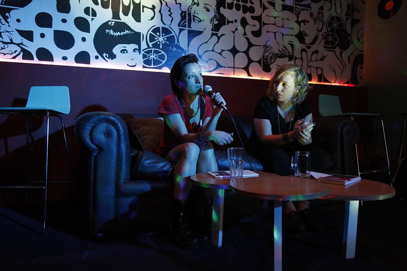 Presentación del libro en Buenos Aires con Gabriela Borrelli Azara (2015)
