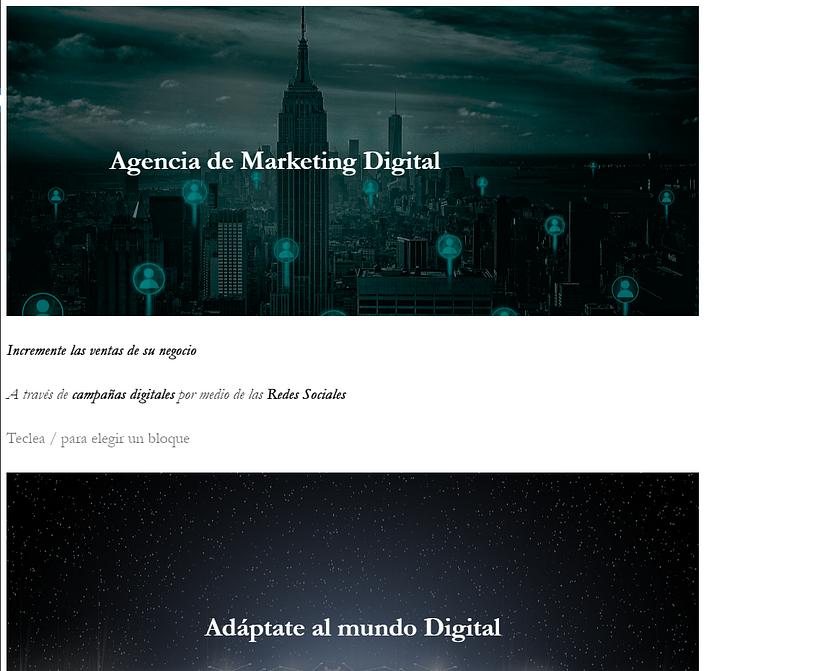 Mi Proyecto del curso: Creación de una web profesional con WordPress 2