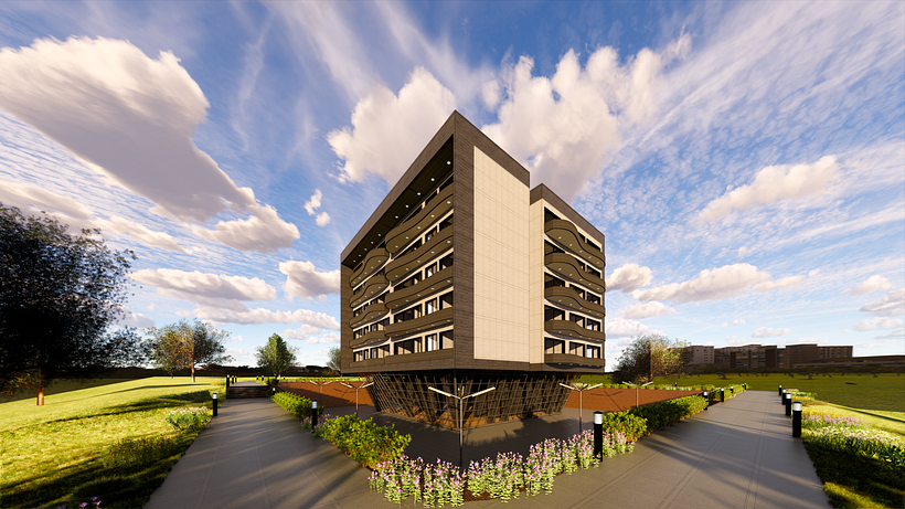 Daniel Herrera_Mi Proyecto del curso: Modelado de edificios paramétricos con Revit 3