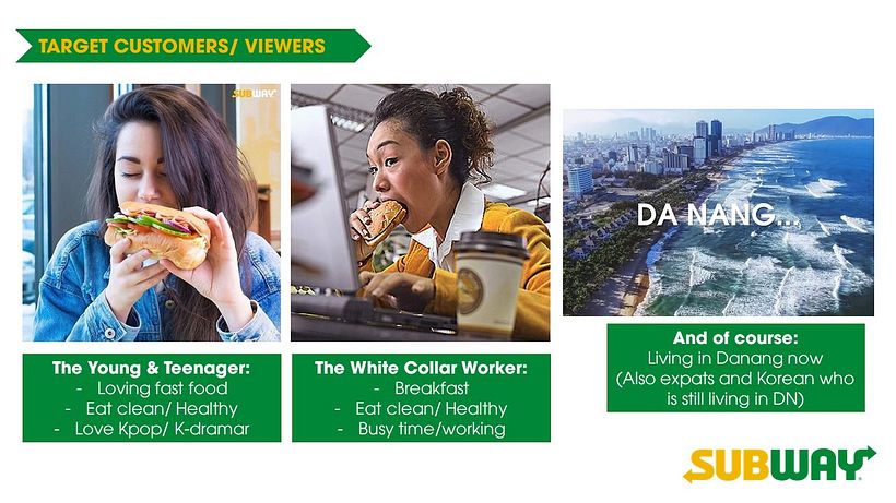 Content Guidline for Subway in Danang (Vietnam) 14