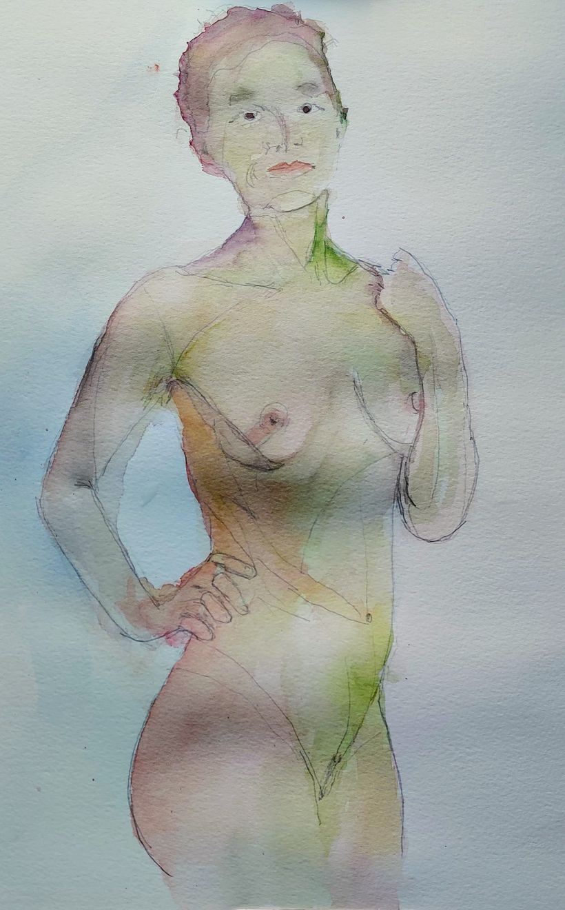 My project in The Human Figure in Watercolor course 6