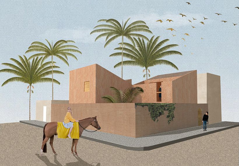 Mi Proyecto del curso: Representación gráfica de proyectos arquitectónicos 2