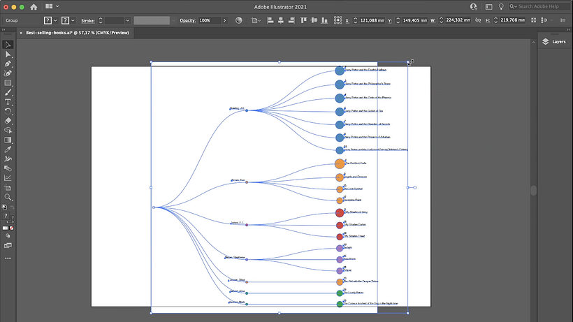 Haz los ajustes finales en Illustrator.