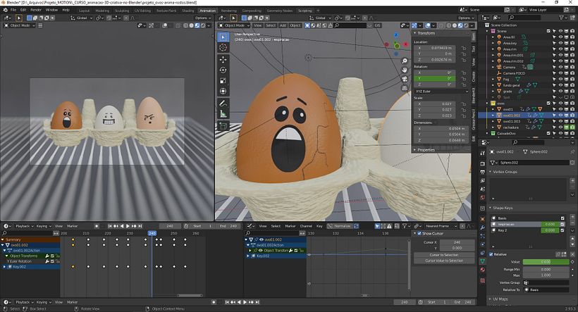 Blender Animação