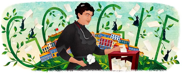 Carolina Beatriz Ângelo illustrated by Domestika teacher Fatinha Ramos, 2021. Credit: Google