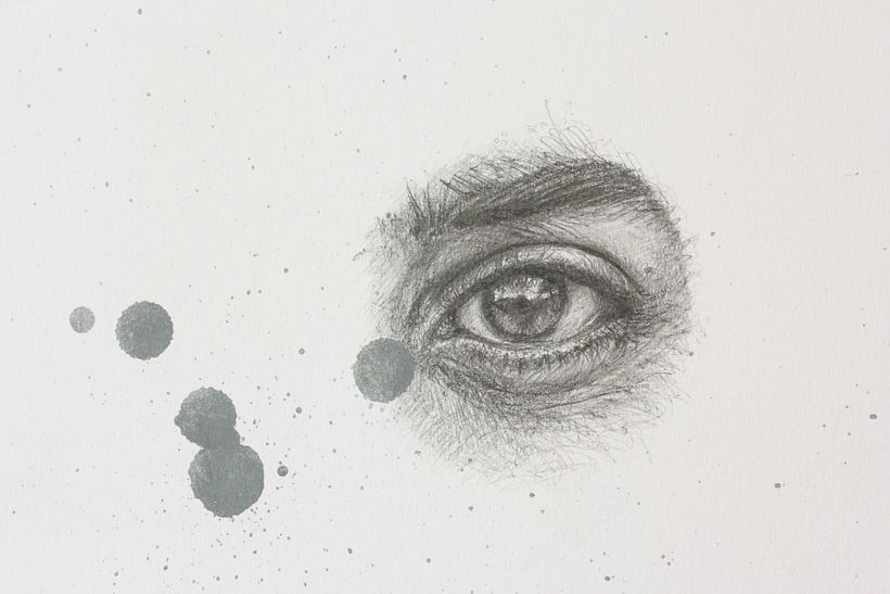 Mixed Media Portrait Drawings 9