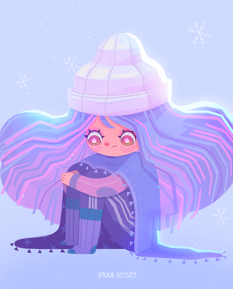 Terceira menina de inverno <3 4