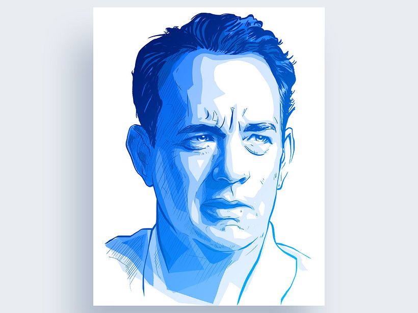 Tom Hanks Portrait 3