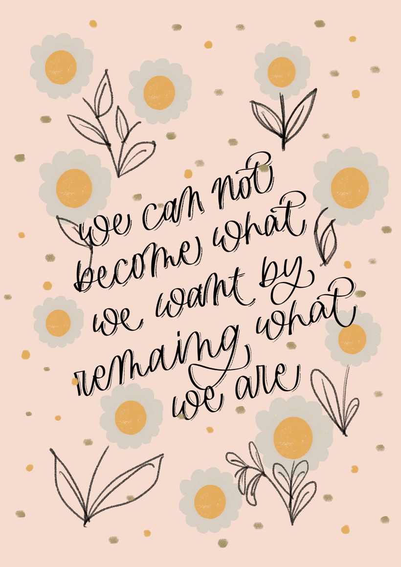 Mindfulness - Caligrafia