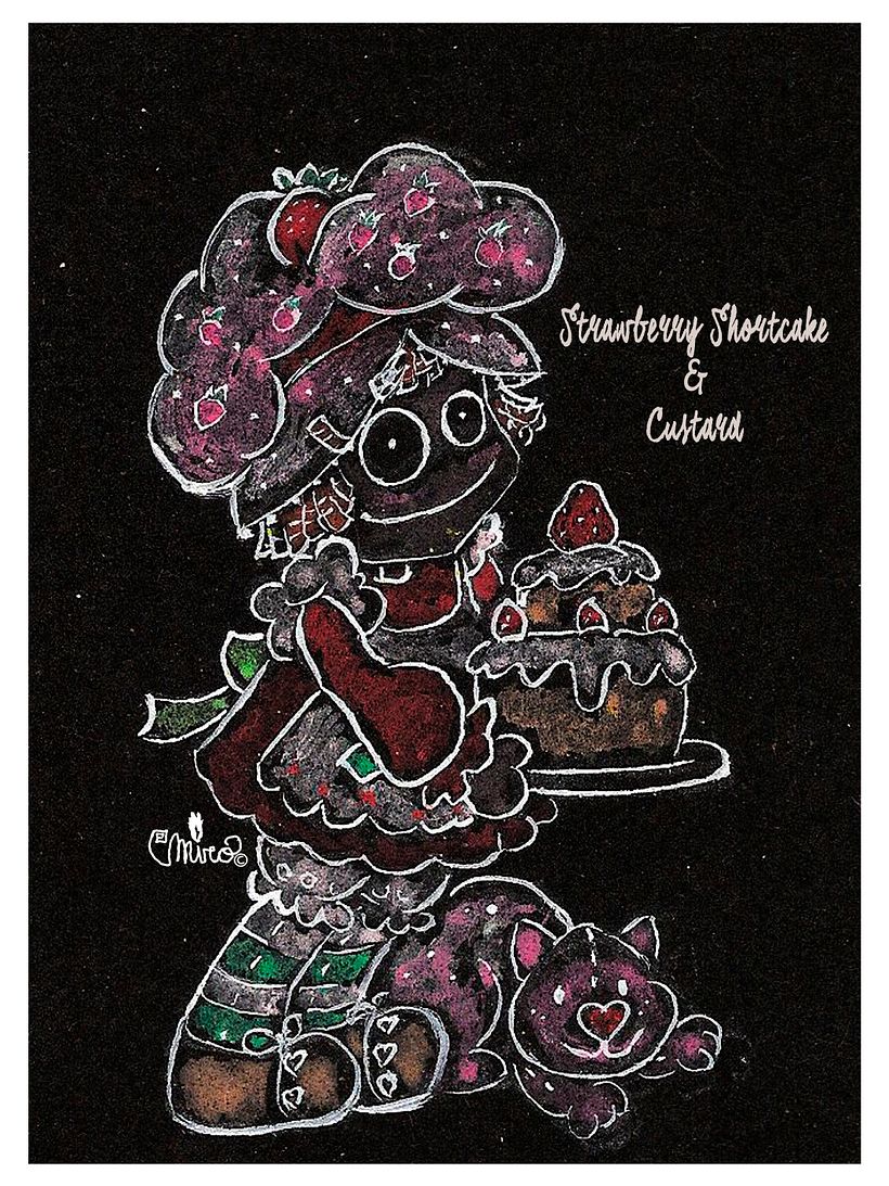 Strawberry Shortcake and Custard