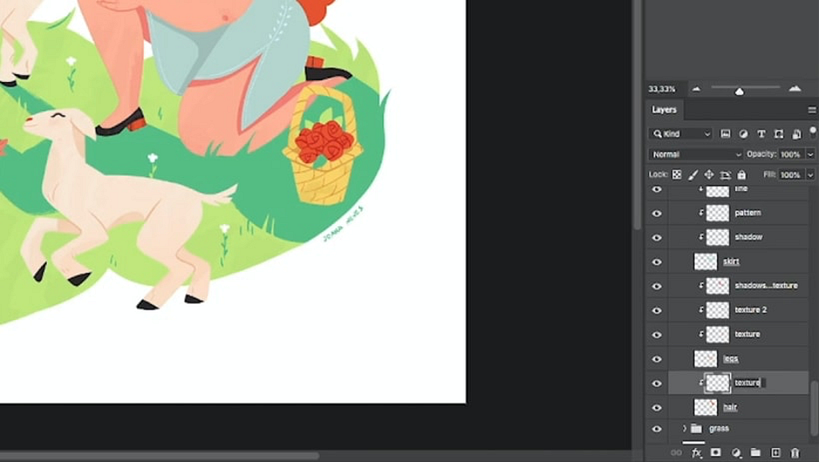 Photoshop Tutorial: Learn How to Add Texture and Gloss to Your Characters 6
