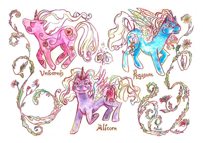 Unicorn + Pegassus = Alicorn