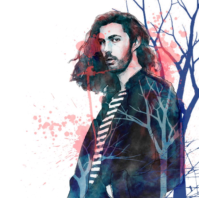 My project in Portrait Illustrated with Photoshop course 2
