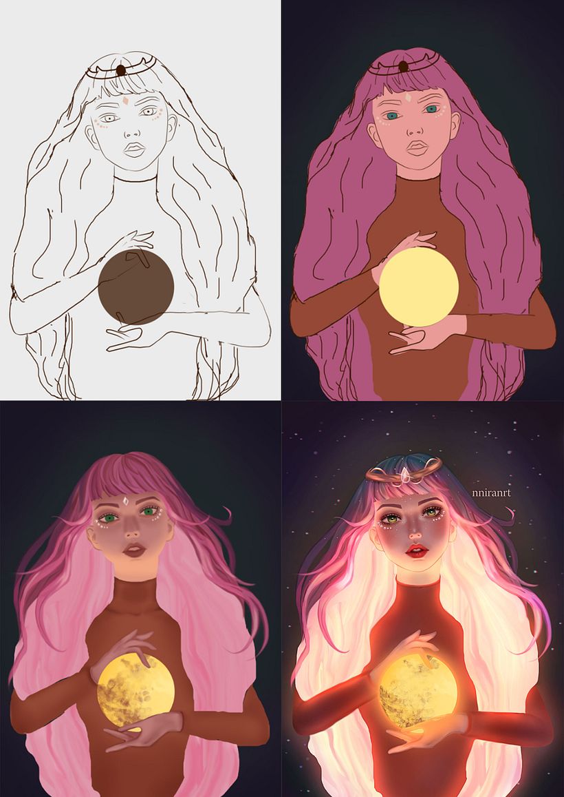 Mi Proyecto del curso: Iluminación y color para retratos digitales en Photoshop  2