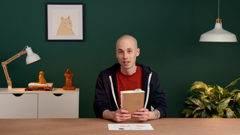Fill your sketchbook with anything and everything that comes to mind