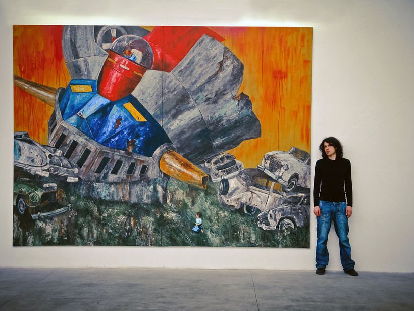 Mazinga Z (Atomic Rocket exhibition), Fabbrica Borroni (Bollate)