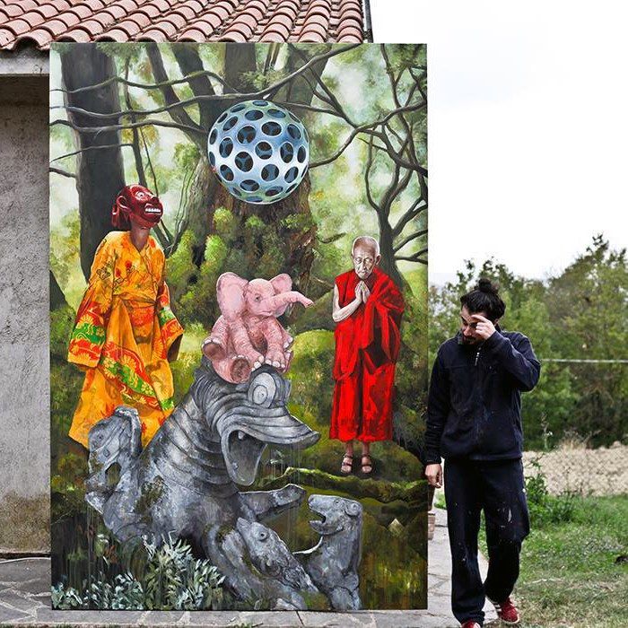 Nirvana, for Nirvana (exhibition), Fabbrica del Vapore 2017 (Milan)