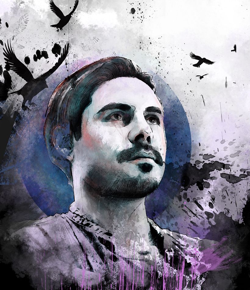 My project in Portrait Illustrated with Photoshop course 4