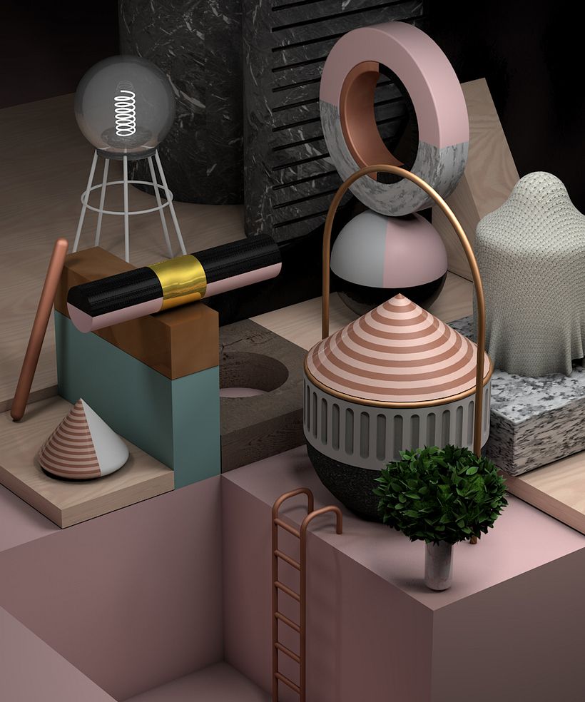 My project in Applied Color for 3D Design and Animation course 7