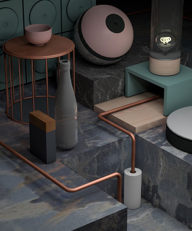 My project in Applied Color for 3D Design and Animation course 8