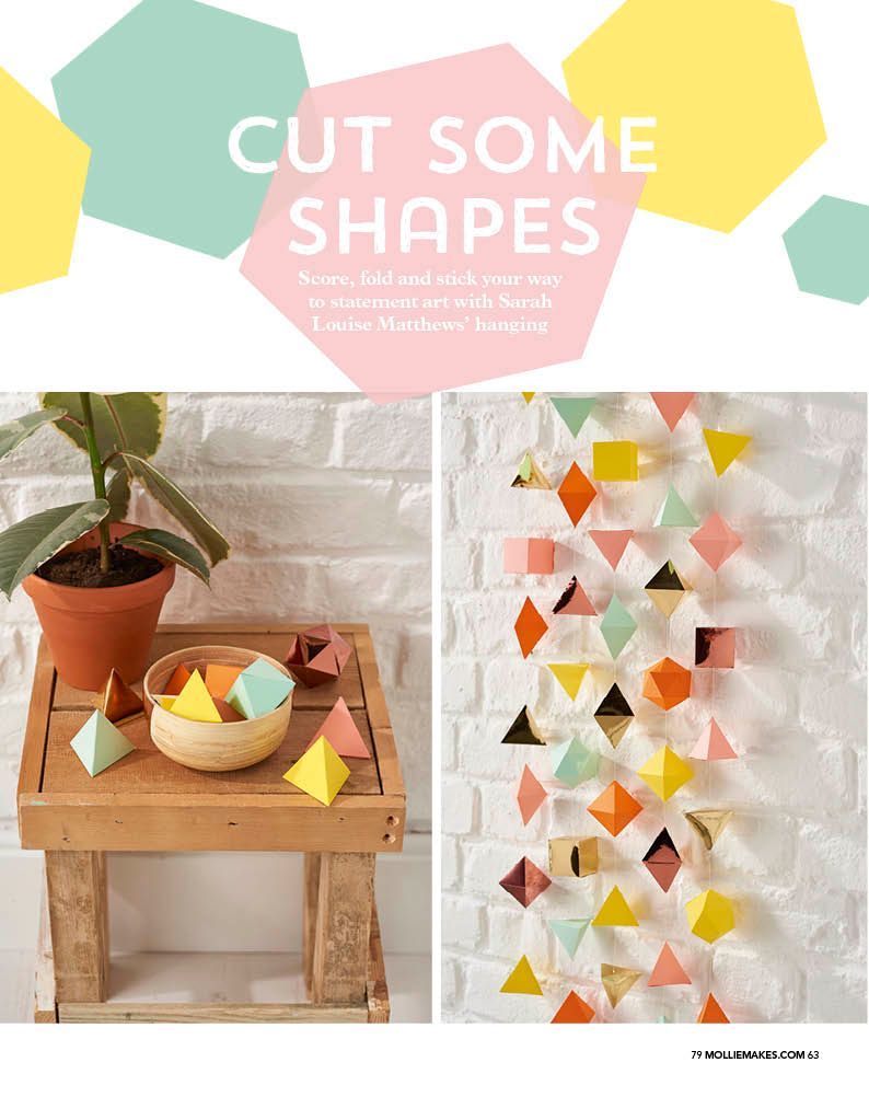 Mollie Makes Magazine Paper Craft Projects 4