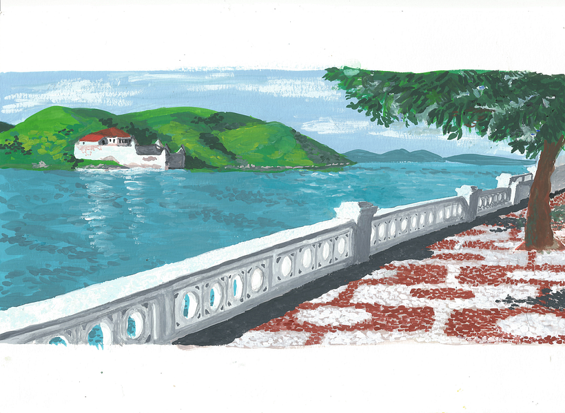 My project in Pictorial Sketchbook with Gouache course 4