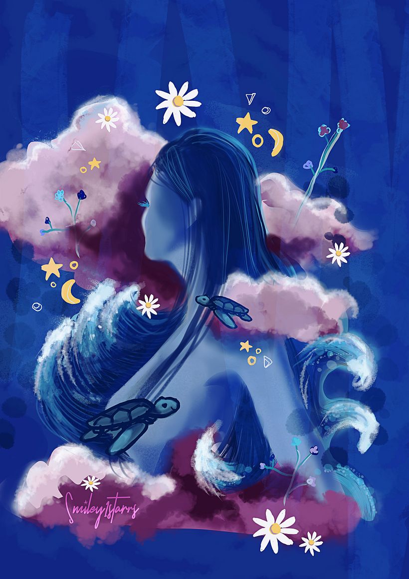 My project in Digital Fantasy Portraits with Photoshop course 1