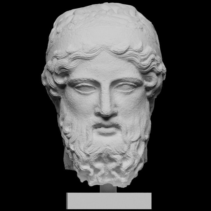 Marble bust from the Metropolitan Museum of Art.