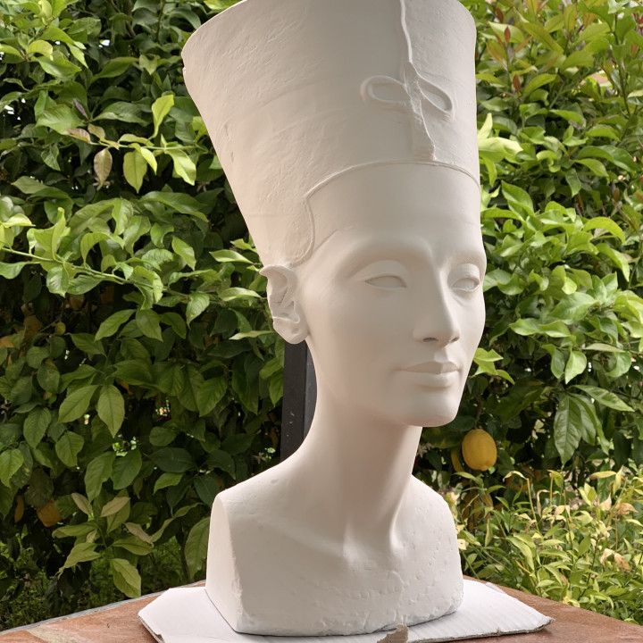 Nefertiti printed by Antonio Solano.