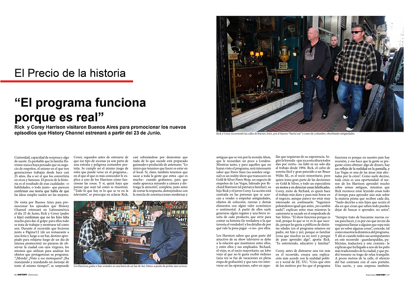 Diseño Editorial - Revista History (revista ficticia-año 2018) 5