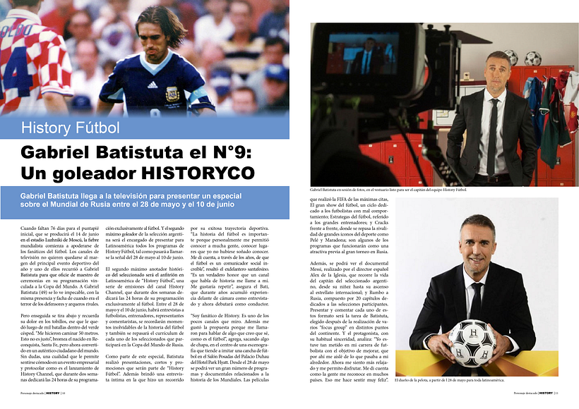 Diseño Editorial - Revista History (revista ficticia-año 2018) 7