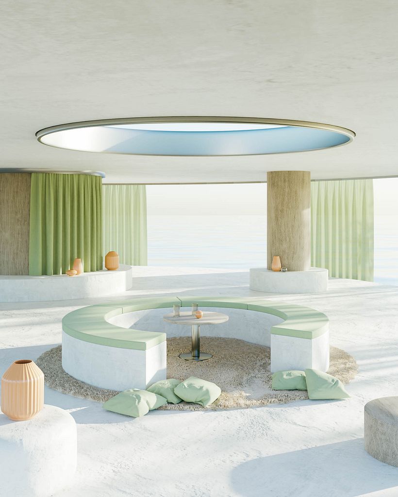 My project in Interior ArchViz: Create Surreal 3D Designs with Blender course - Architektur