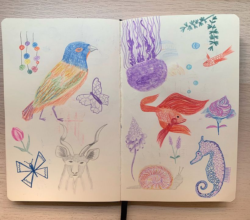 Mi Proyecto del curso: Técnicas de ilustración para desbloquear tu creatividad 2