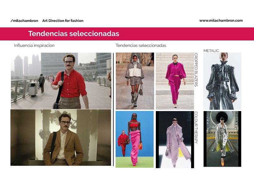 Mi Proyecto del curso: Dirección de arte para la industria de la moda 5