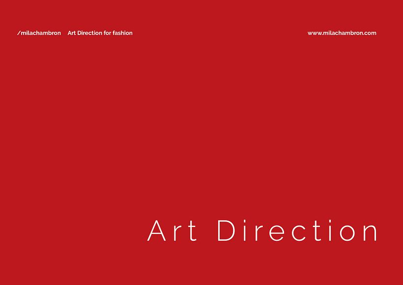 Mi Proyecto del curso: Dirección de arte para la industria de la moda 14