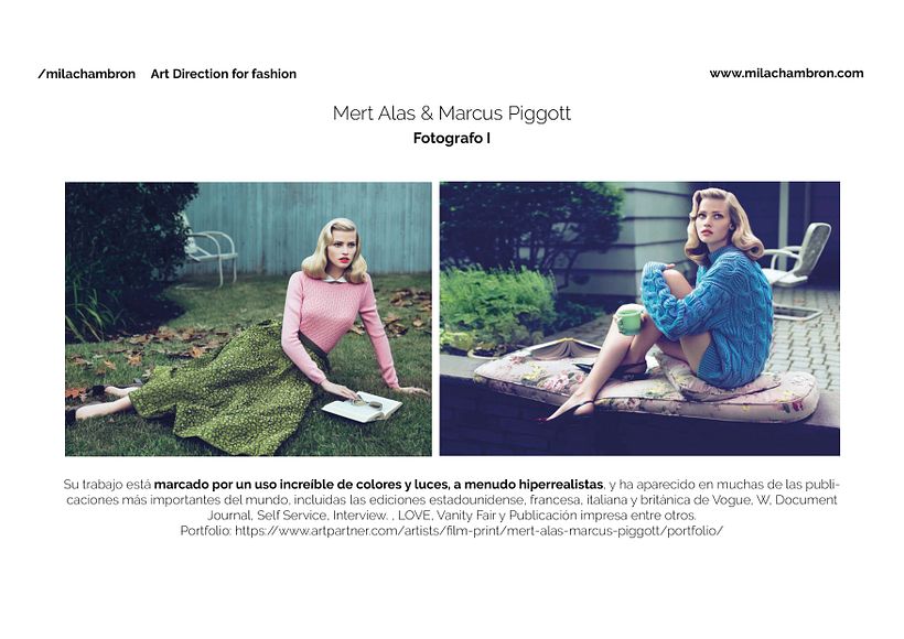 Mi Proyecto del curso: Dirección de arte para la industria de la moda 27