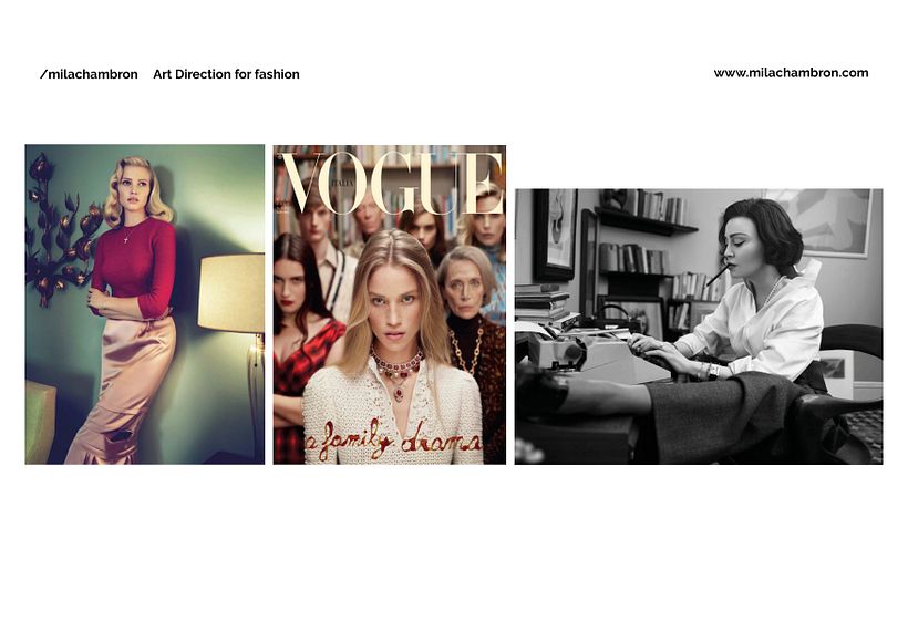 Mi Proyecto del curso: Dirección de arte para la industria de la moda 28