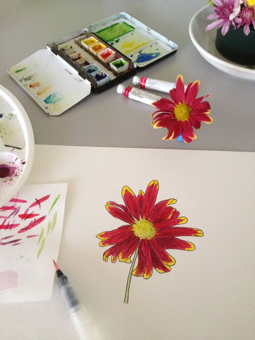Bright flower