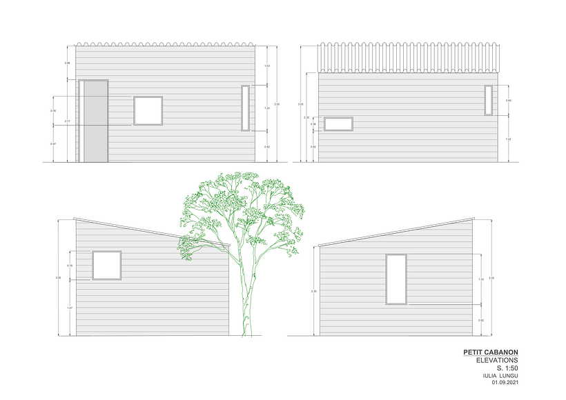 Fachadas Petit Cabanon