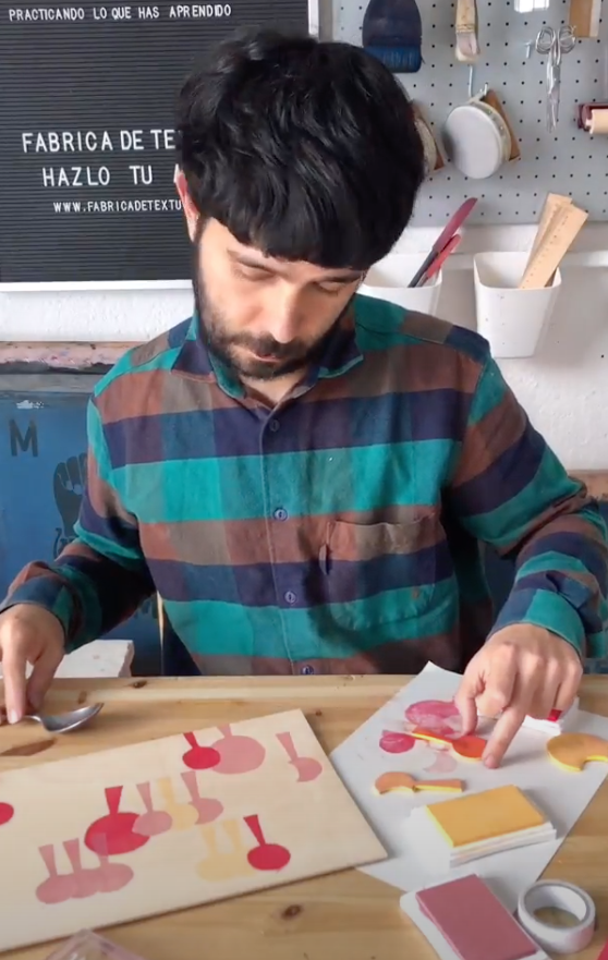 Repite el proceso con las distintas formas de árboles que has creado.