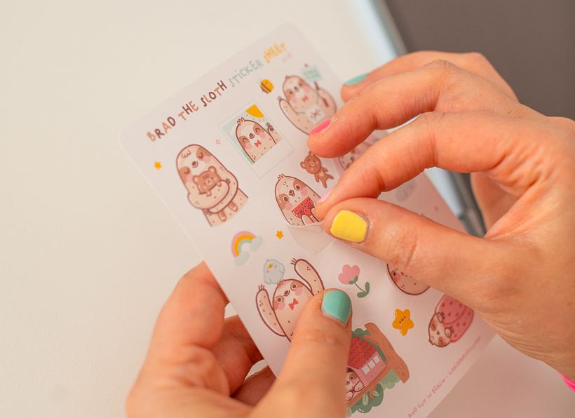 The sticker sheet is ready!