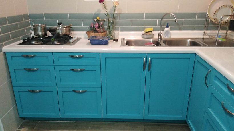 Lado Oeste de cocina