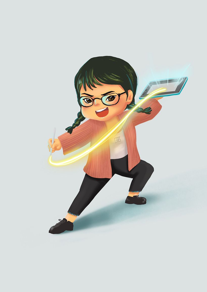 A illustration of my self!  2