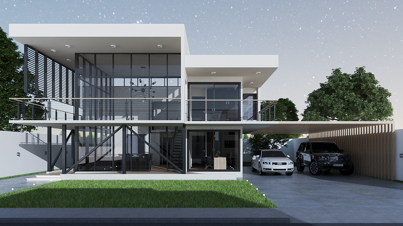 Mi Proyecto del curso: Diseño y modelado arquitectónico 3D con Revit 1
