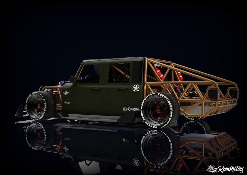 Jeep Gladiator Modded 3