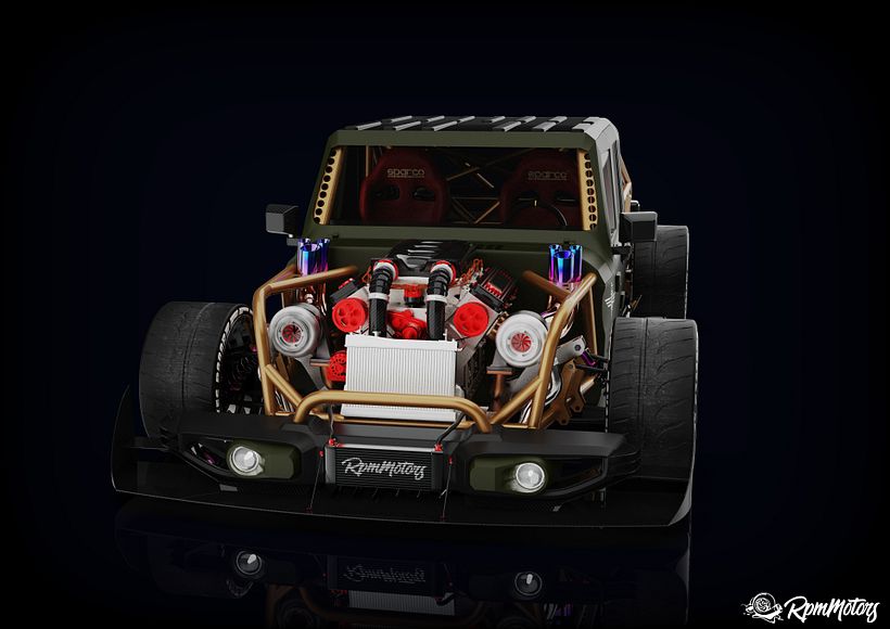 Jeep Gladiator Modded 10