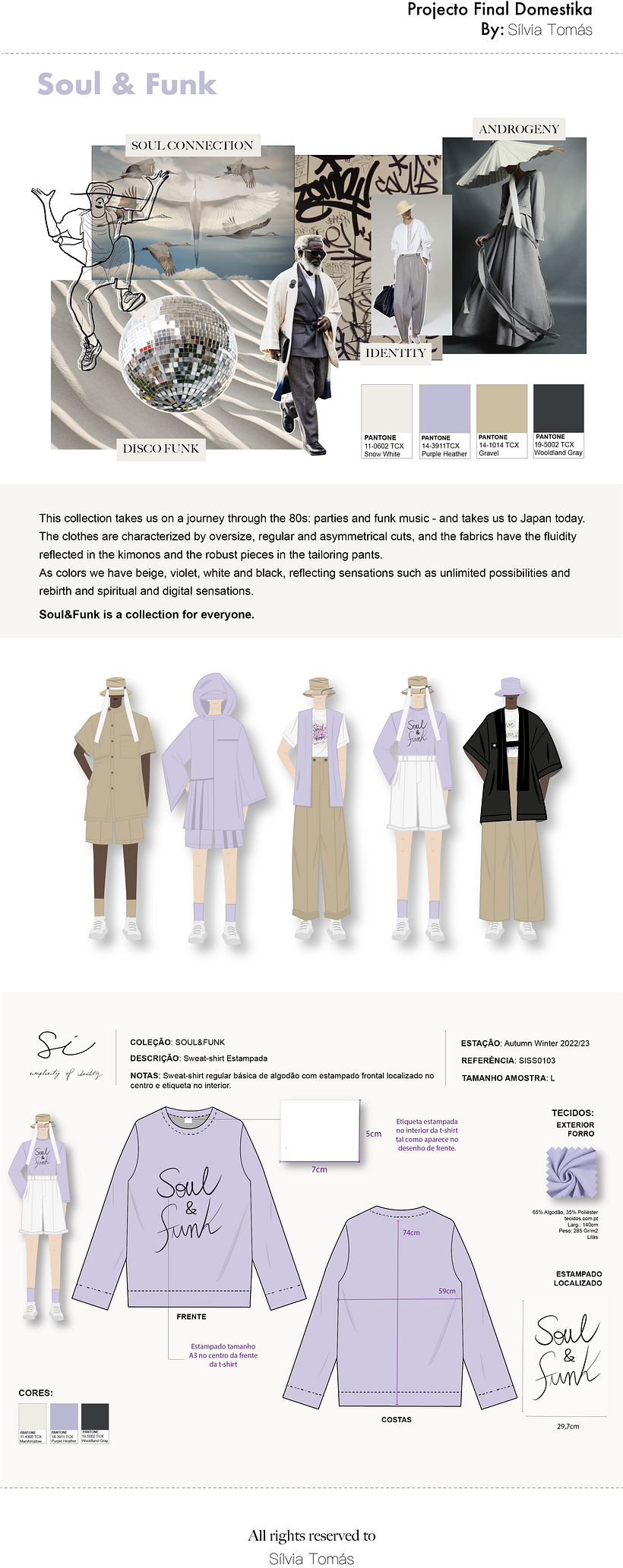 Meu projeto do curso: Introdução ao design de moda 2