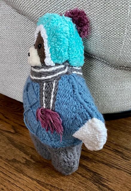 My project in Design and Embroidery of Dolls with Punch Needle  course 4