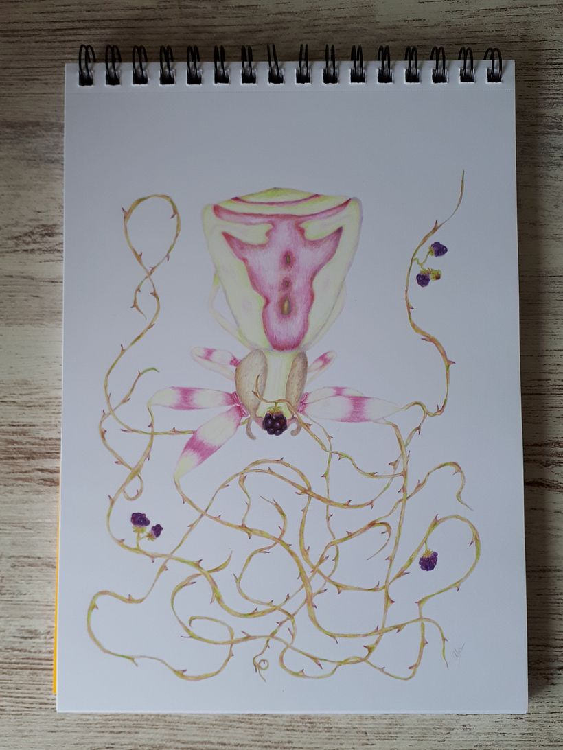 Mi Proyecto del curso: Ilustración surrealista inspirada en la naturaleza 7